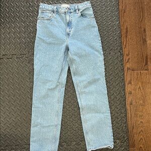 Abercrombie 90s Straight Ultra High Rise Jeans